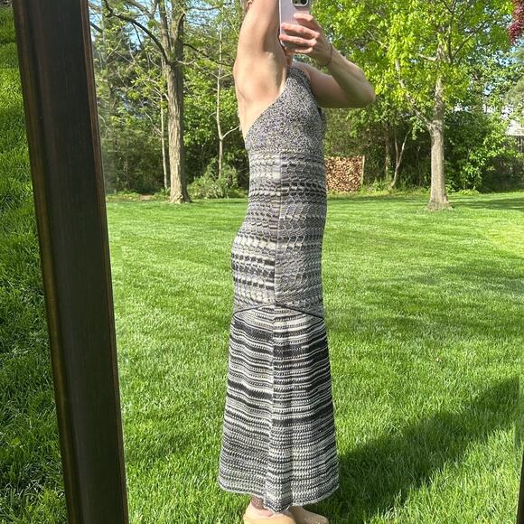 Rachel Comey Crochet Halter Midi Dress Size XS Black Natural Space Knit $648 - Picture 7 of 16